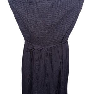 NAVY BLUE Sleeveless jumpsuit